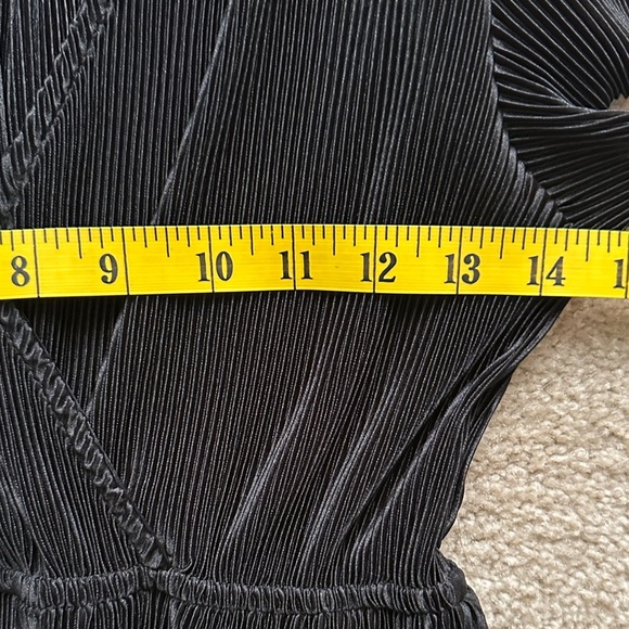 NWT Baltic Born Athena Pleated Maxi Dress Black Women’s S Wedding Formal Casual - Picture 6 of 8